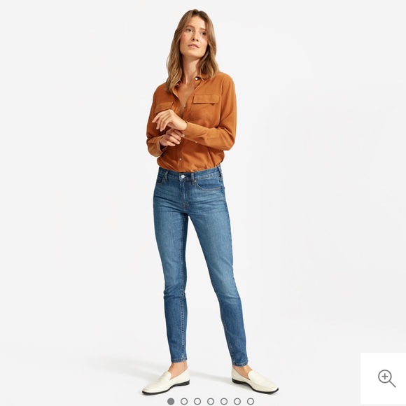 Everlane Mid Rise Skinny Jean EUC - Picture 1 of 9